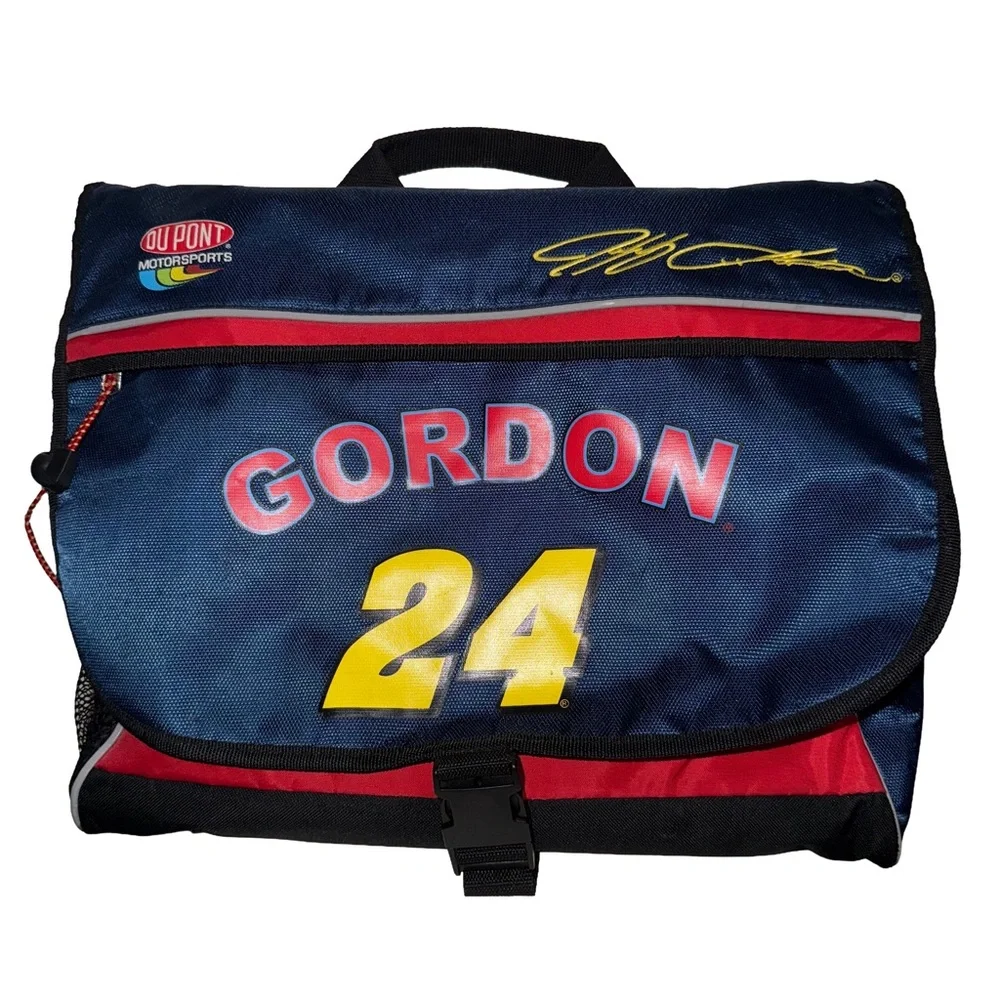 Nascar Jeff Gordon Messenger Bag‎ Y2K Skater Americana Racing Indie Sleaze